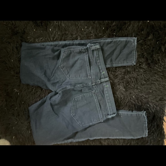 “J BRAND” “OLYMPIA” Skinny Leg Dark Blue Jeans. - Picture 4 of 9